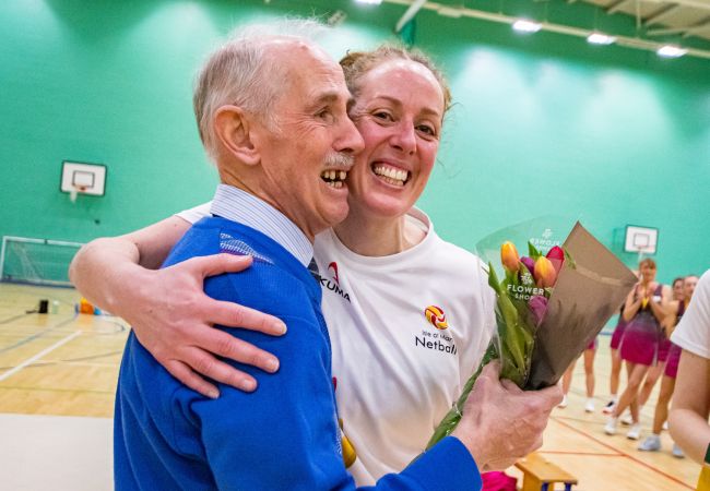 Alistair Clark-Wilson with his daugher Fiona